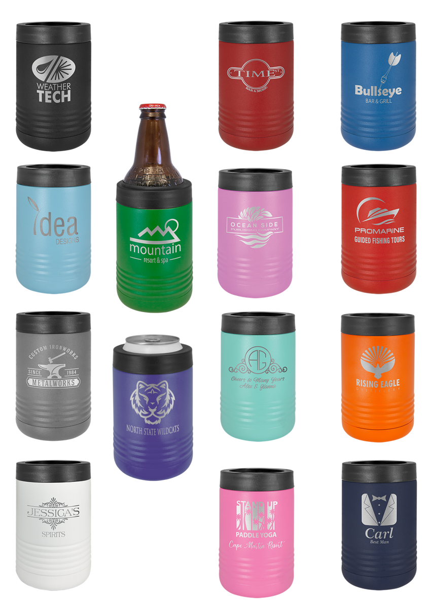 SUNCOAST-ENGRAVED METAL CAN KOOZIE