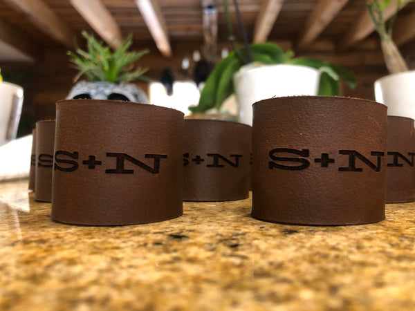 Leather Napkin Rings