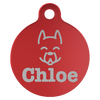 Pet ID Tag Round SM (1