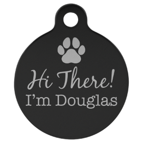 Pet ID Tag Round LG (1 1/5