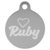 Pet ID Tag Round LG (1 1/5